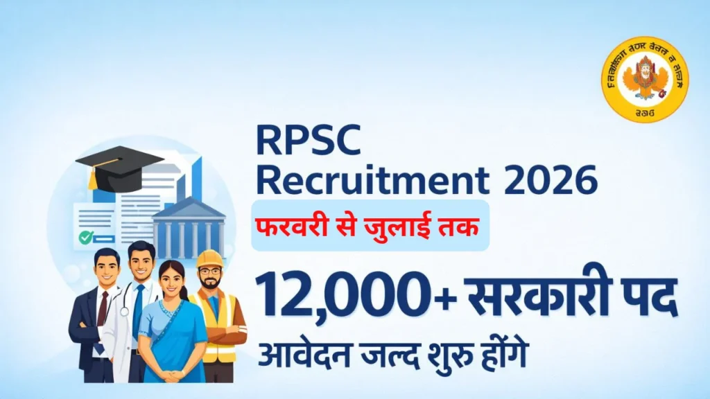 RPSC Recruitment 2026