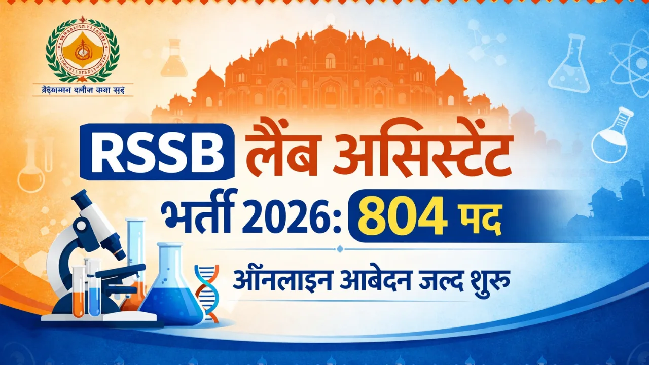 RSSB Lab Assistant Recruitment 2026