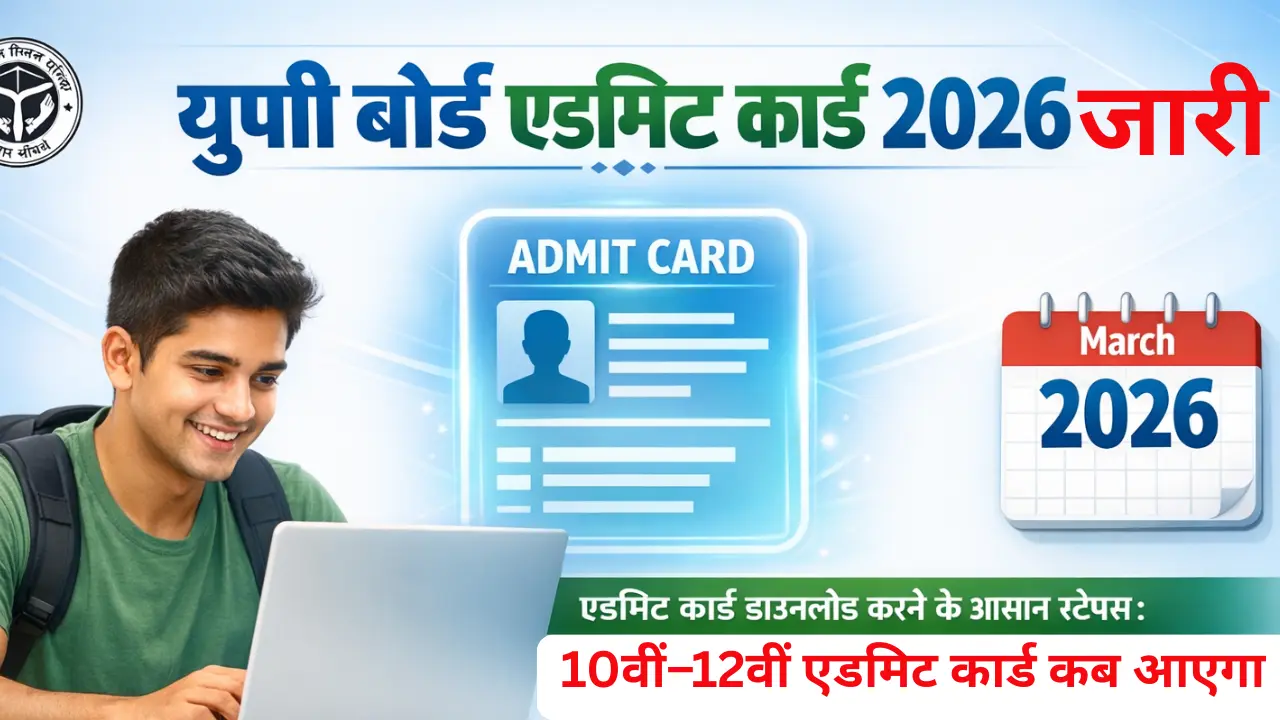 UP Board Admit Card 2026