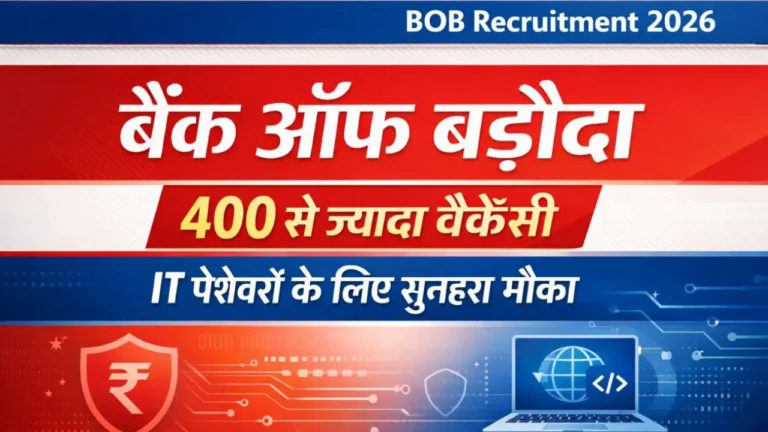 BOB Recruitment 2026