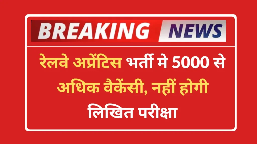 RRC WR Apprentice 2026