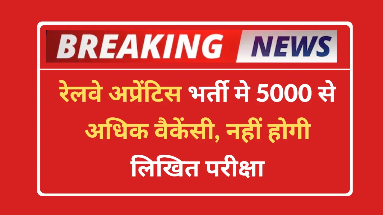 RRC WR Apprentice 2026