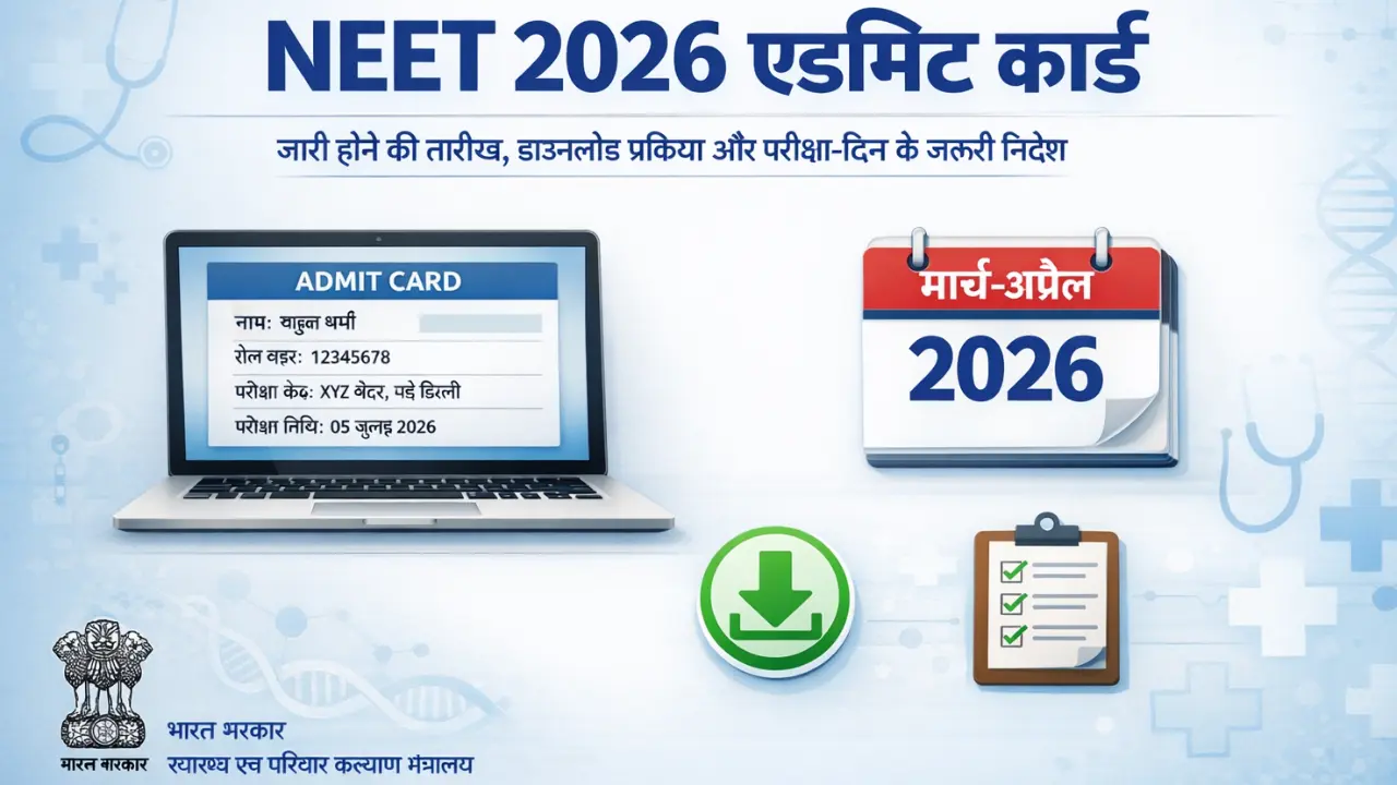 NEET Admit Card 2026
