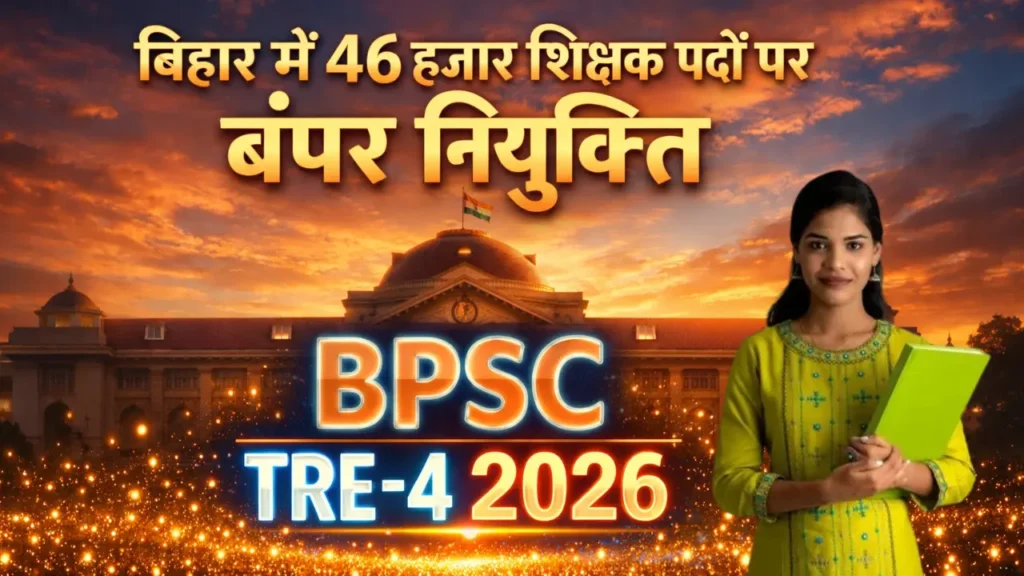 BPSC TRE-4 Vacancy 2026