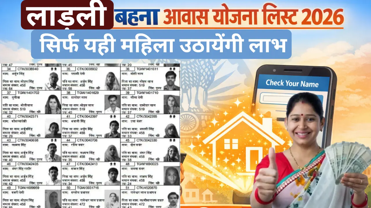 Ladli Behna Awas Yojana List 2026
