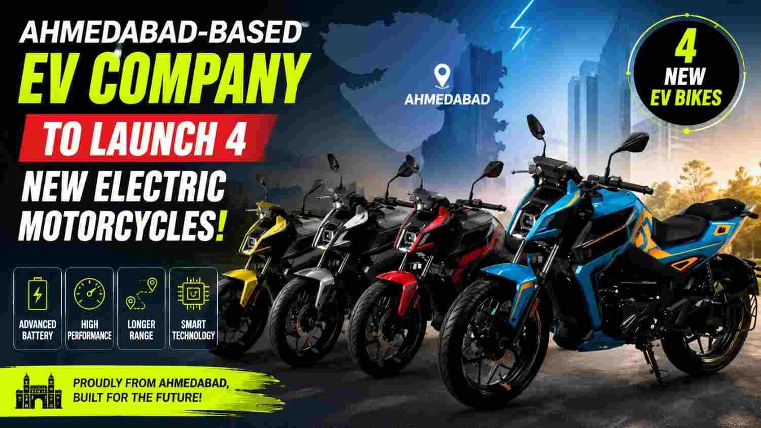 4 new electric motorcycles
